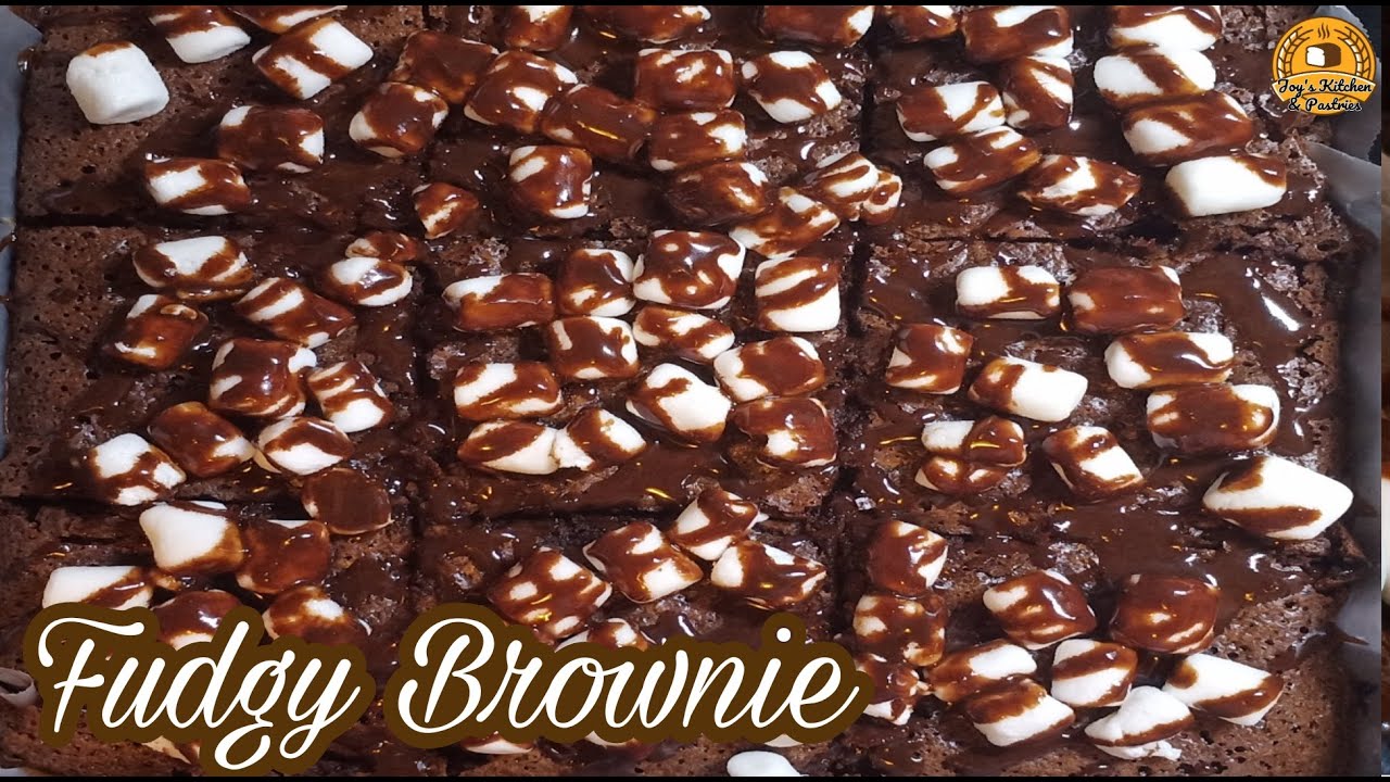 Fudgy Brownie Recipe Pang Negosyo Recipe JKP YouTube