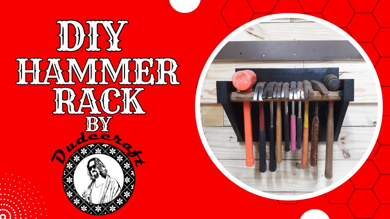 Stop. Hammer Time! (DIY French Cleat Hammer Rack) 4K YouTube