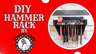 Stop. Hammer Time! (DIY French Cleat Hammer Rack) 4K