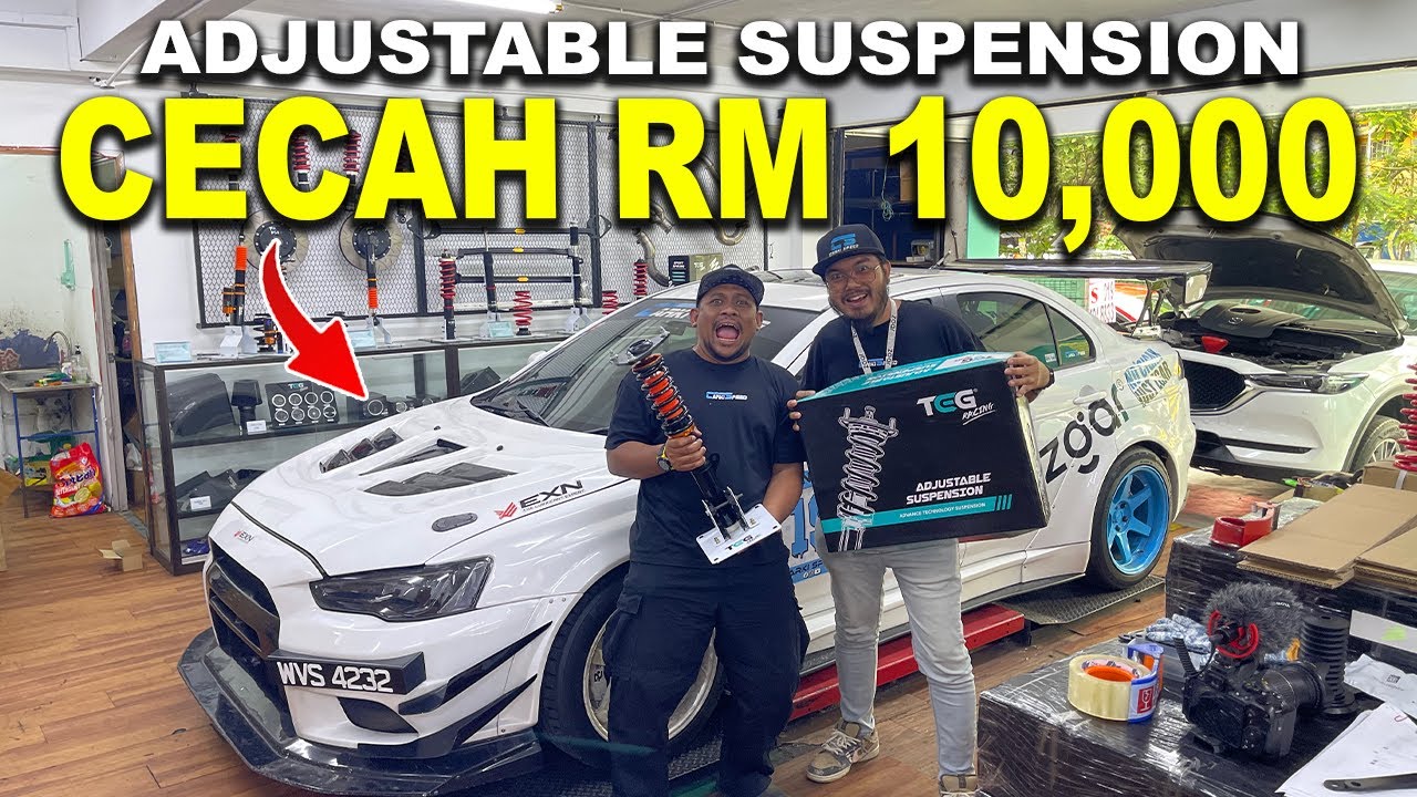 KENA RACUN TUKAR SUSPENSION MURAH TAPI PADU !
