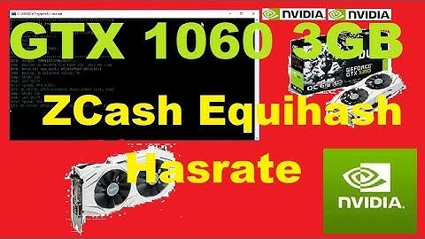GTX 1060 3gb | Zcash Equihash Mining hasrate OVERCLOCK  🔥🔥🔥