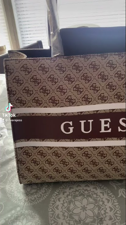 Guess MONIQUE TOTE - Tote bag Review and Unboxing 