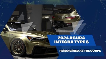 See the 2024 Acura Integra Type S Reimagined as the Coupe It Should Have Been
