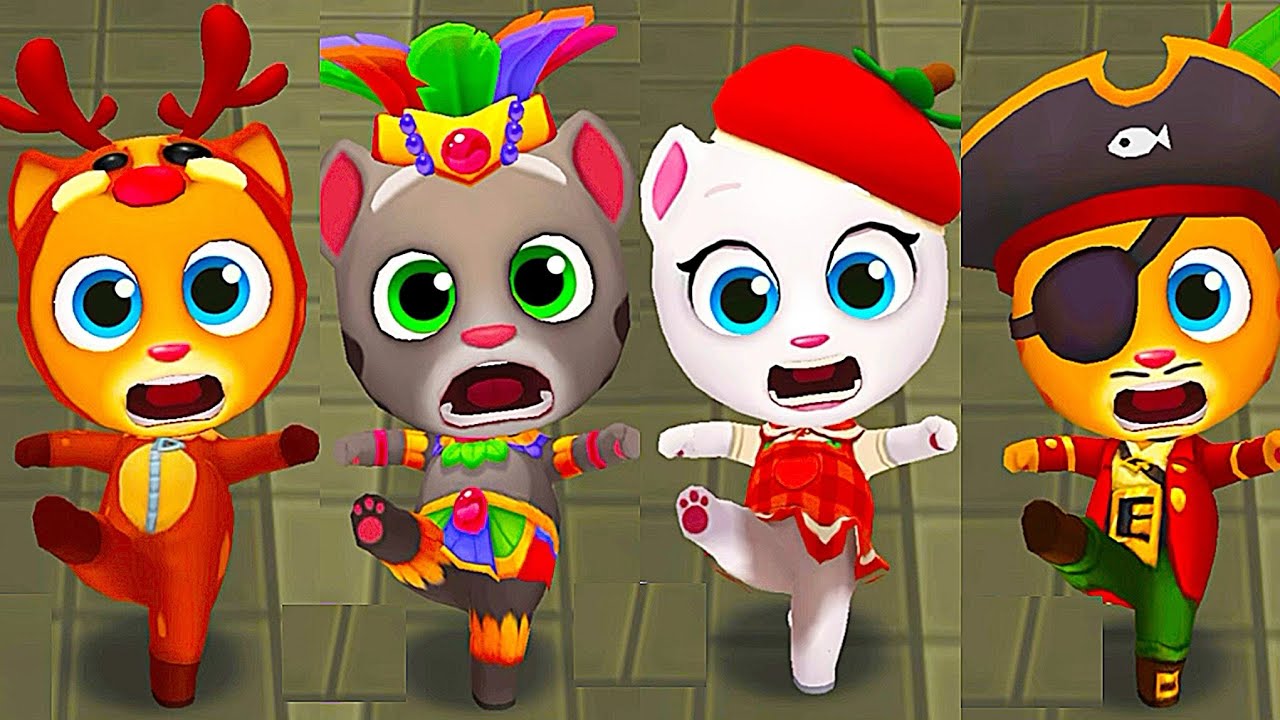 Funny Fails - Talking Tom Gold Run Gameplay | Talking Tom Gameplay 2026