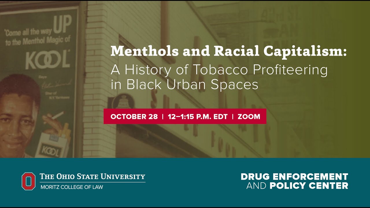tobacco capitalism Menthols and Racial Capitalism: A History of Tobacco Profiteering in Black  Urban Spaces