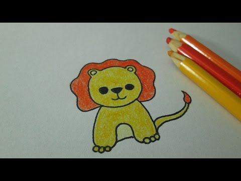 Como desenhar um leão