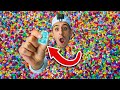 Find the Gummy Bear in Jelly Bean Pool - $10,000 Challenge
