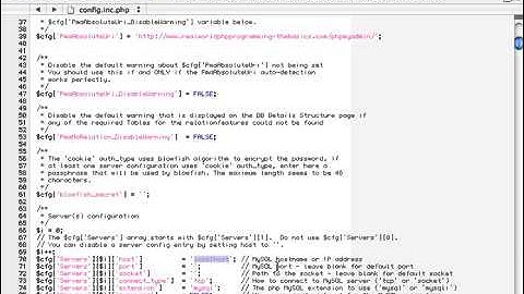 php Tutorial for Beginners 74  Setting Up phpMyAdmin