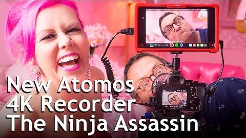New Atomos 4K recorder The Ninja Assassin