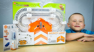 HEXBUG Nano V2 Infinity Loop Unboxing by Kinder Playtime