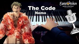 The Code - Nemo @nemothings  (Piano Version / Cover)  Switzerland 🇨🇭 Eurovision 2024 [ Sheet Music ]