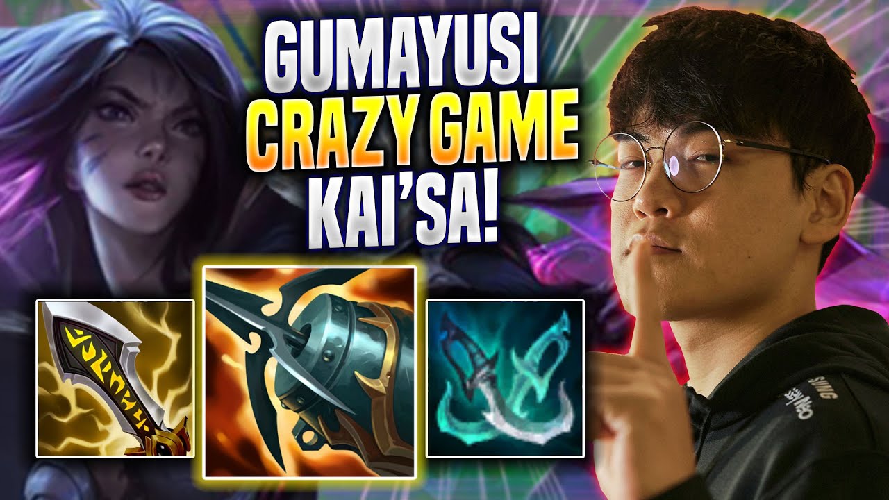 GUMAYUSI CRAZY GAME WITH KAI'SA! - T1 Gumayusi Plays Kai'sa ADC vs Ziggs!