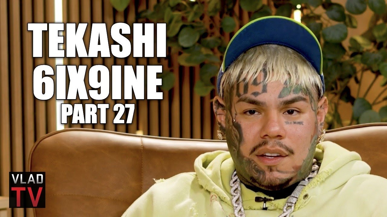 Tekashi 6ix9ine Reacts to Diddy Freak Off Pic with 50's Babymom & Sly Diggler (Part 27)