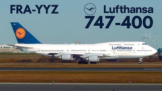 TRIP REPORT | LUFTHANSA 747 | FRANKFURT TO TORONTO | ECONOMY