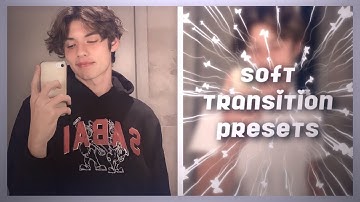 SOFT TRANSITION PRESETS ON ALIGHT MOTION!!