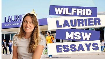 How to complete your WLU (Laurier) MSW application