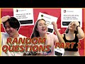 RANDOM QUESTIONS PART 1 [ with MIKA & JA PEPE]