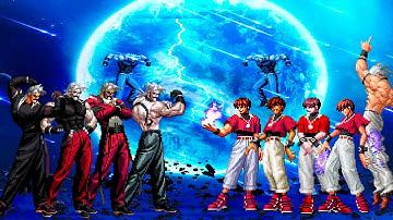 [KOF Mugen] Rugal Bernstein Team vs Orochi Chris Team