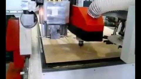 CC MS 1325ADH2 ATC chencan cnc router with dirlling bank and saw