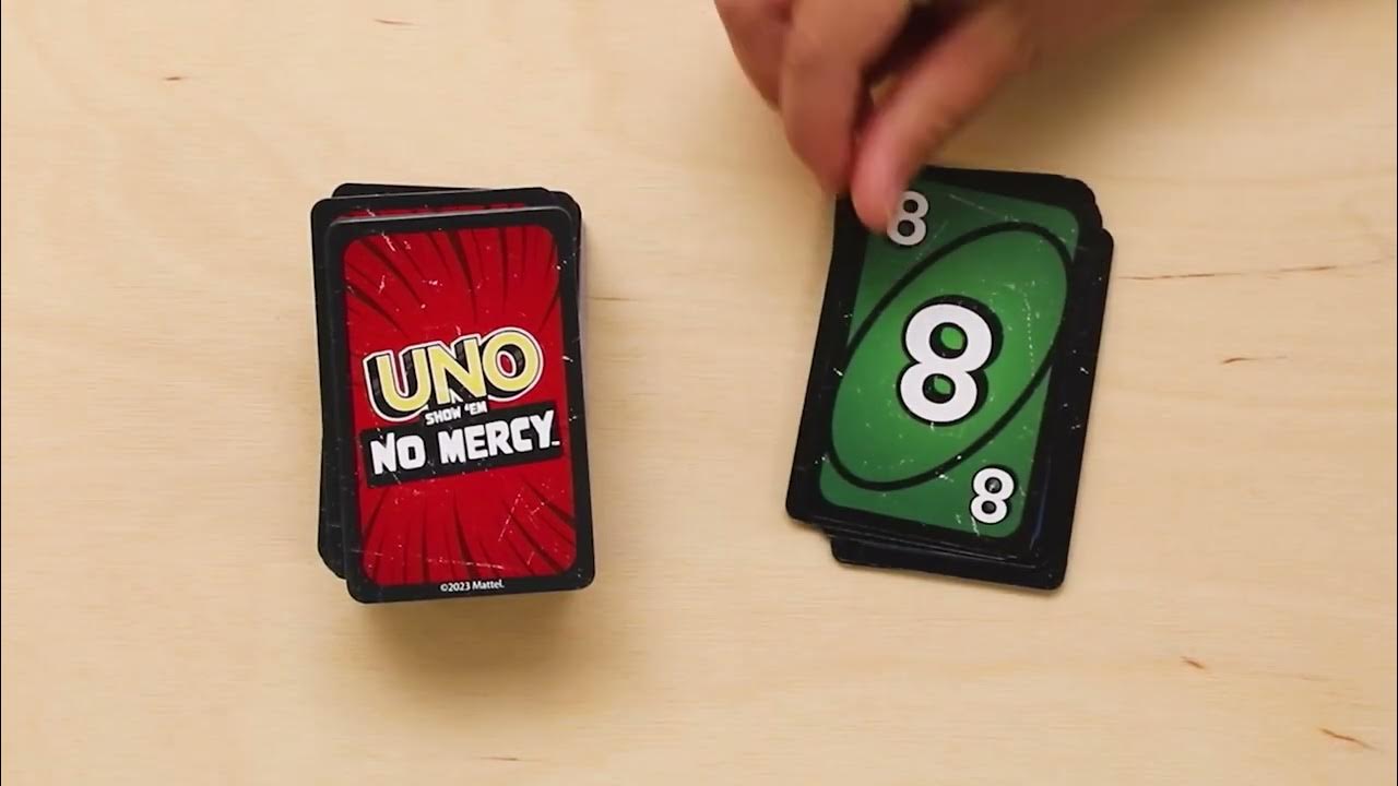 Mattel UNO Show ‘em No Mercy Card Game