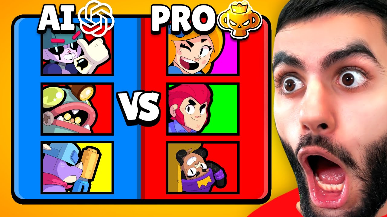 KI vs PRO - Wer ist besser in Brawl Stars? 😱 (keiner rechnet damit)