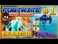 Fortnite con suscriptores 1 en directo  pxiero