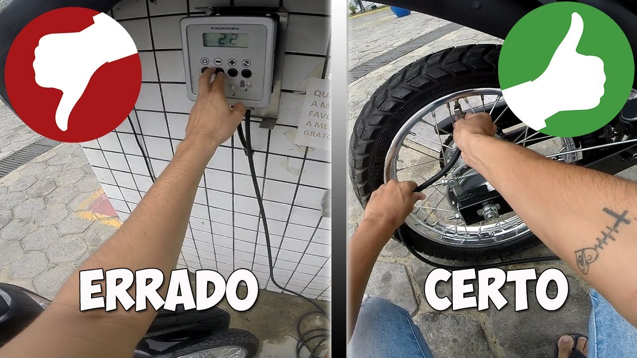 APRENDA A CALIBRAR OS PNEUS DA SUA BROS 160 DE FORMA CORRETA !! - YouTube