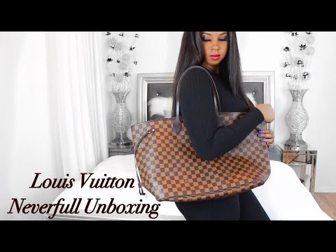 Louis Vuitton Neverfull MM vs GM + Unboxing - YouTube