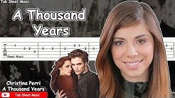 Christina Perri - A Thousand Years Guitar Tutorial  - Durasi: 4:50. 