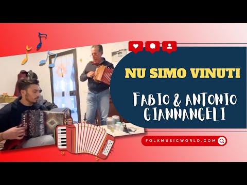 FABIO & ANTONIO GIANNANGELI suonano "Nu simo vinuti" 🎹🎶