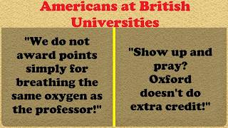 Why Americans Are CRASHING BURNING at British Universities Absolute Culture Shock