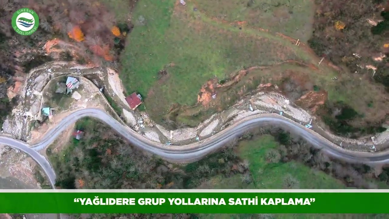 YAĞLIDERE GRUP YOLLARINDA KONFOR ARTIYOR: 5 KİLOMETRELİK SATHİ KAPLAMA ÇALIŞMASI TAMAMLANDI
