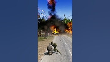 T-90 Loses in Duel with TOW – Real War Simulation