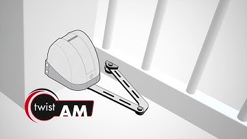 Draaihekaandrijvingen twist AM