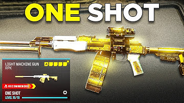 new ONE SHOT RPK CONVERSION KIT is BREAKING MW3! (Best RPK Class Setup) Modern Warfare 3