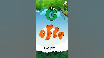 Letter G for Kids | Learn Alphabet G with Fun Words and Sounds #shorts #viralvideo #shortsviral