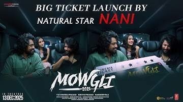 Mowgli Big Ticket Launch by Natural Star Nani | Roshan Kanakala | Bandi Saroj Kumar | Sakkshi
