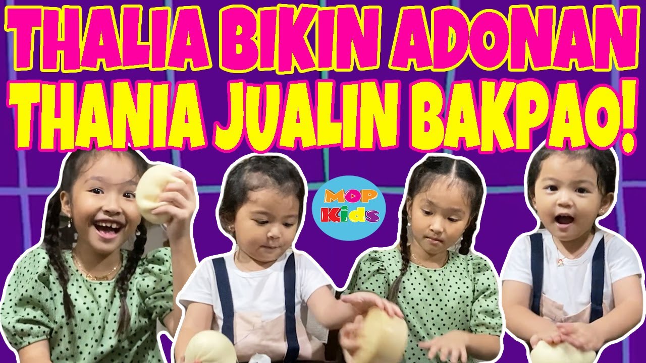 Punya Mainan Baru, Thalia dan Thania Unboxing Bakpao Aneka Rasa!