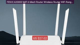 FENVI AX3000 WiFi 6 Mesh Router Wireless Router WiFi Range Extender... — Top Rated 2026 | Buy Now!