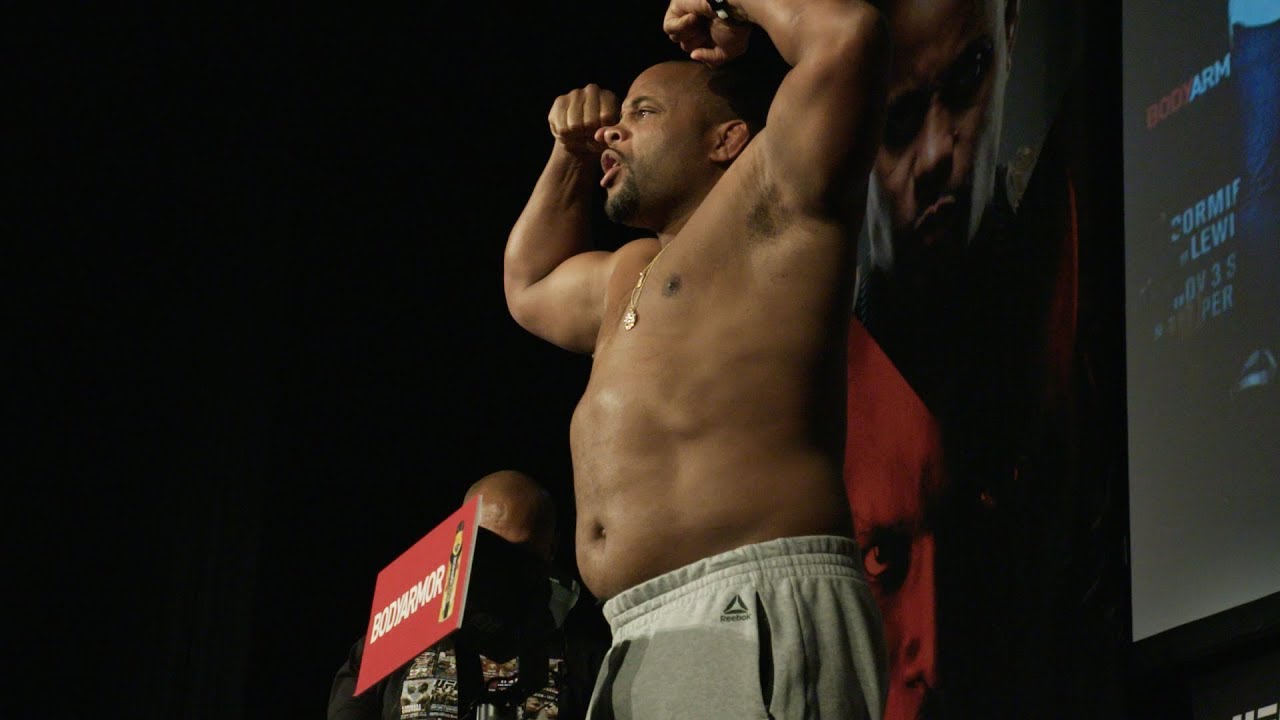 UFC 230 Cormier vs Lewis Weighin Recap YouTube