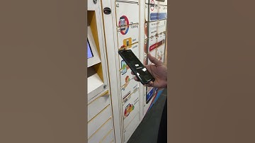 Using Delhi metro locker for first time