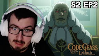 CONFUSION IS CLEARING UP! MORE GEASS USERS! CODE GEASS SEASON 2 EPISODE 2 REACTION!