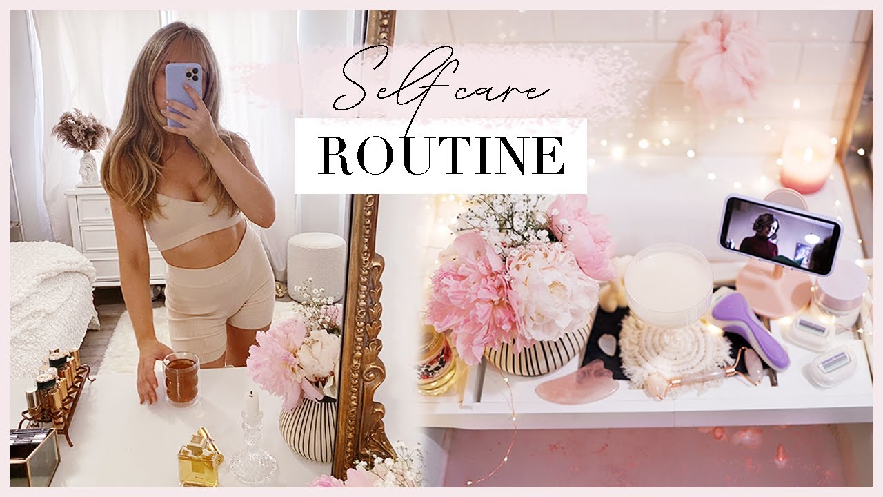 MY EVENING SELF CARE ROUTINE 🌙 Healthy Habits for STRESS & ANXIETY ...