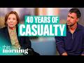 Casualty's Melanie Hill & Olly Rix Tease 'Apocalyptic' 40 Year Special | This Morning