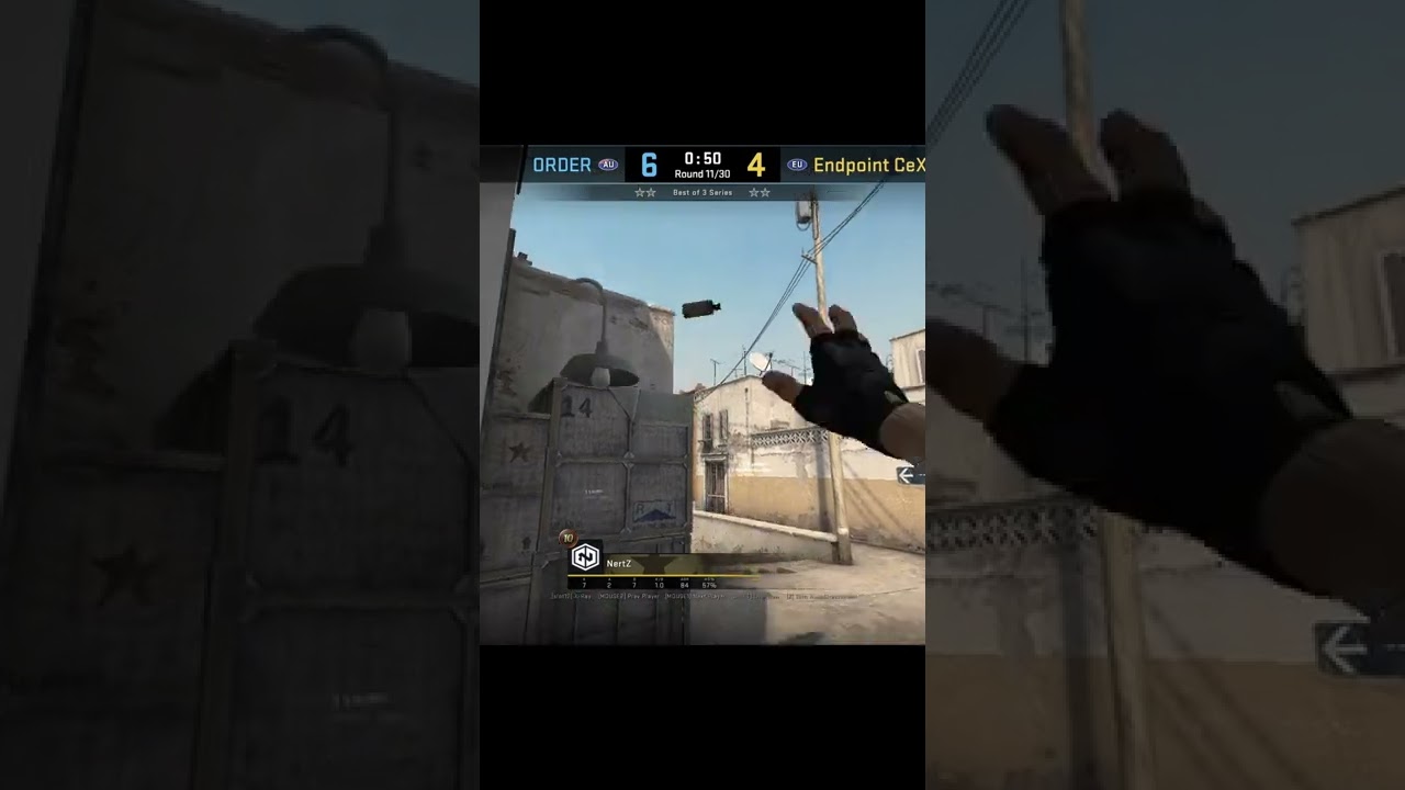 NertZ Dust2 Avangar Smoke From Mid (CS:GO Tips)