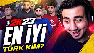 Nba 2K23E Göre En İyi̇ Türk Oyuncu Ki̇m? 1V1 Turnuvasi - Cedi̇ Furkan Alperen Ve Ömer