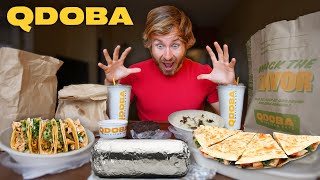 Erik&#39;s FIRST Time Eating Qdoba&#39;s Fast Food!