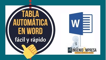 Cómo crear una TABLA de CONTENIDO automática en Word y PASO a PASO 👣