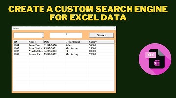 excel searchable database fast & easy tutorial