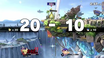 Smash Ultimate - Cloud vs Level 9 CPU Ness